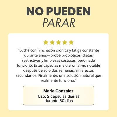Cápsulas Balance Candida – Equilibrio Intestinal Natural