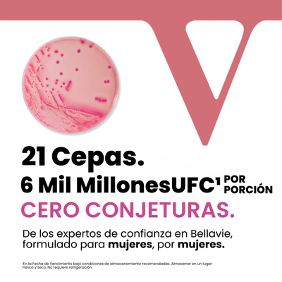 Probiótico Vaginal 6 Mil Millones UFC