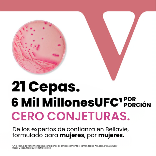 Probiótico Vaginal 6 Mil Millones UFC