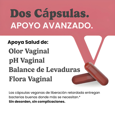 Probiótico Vaginal 6 Mil Millones UFC