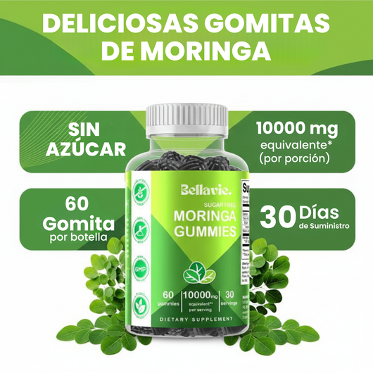 Bellavie Gomitas Moringa – Poder Sin Azúcar
