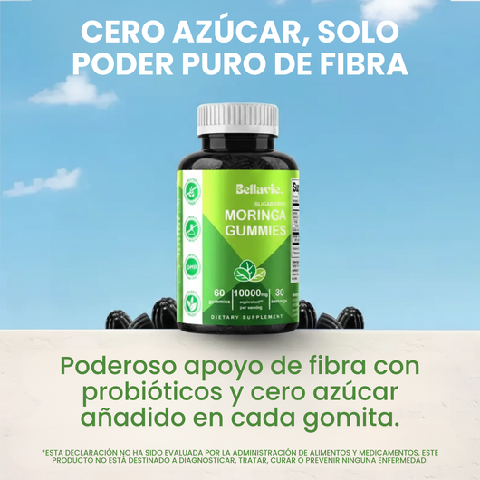 Bellavie Gomitas Moringa – Poder Sin Azúcar