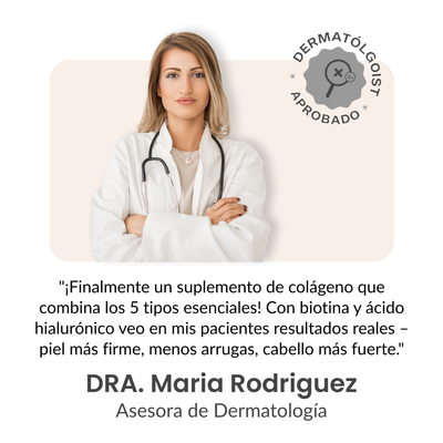 Multi Collagen Complex – 5 Tipos de Colágeno para Piel Joven, Cabello y Articulaciones