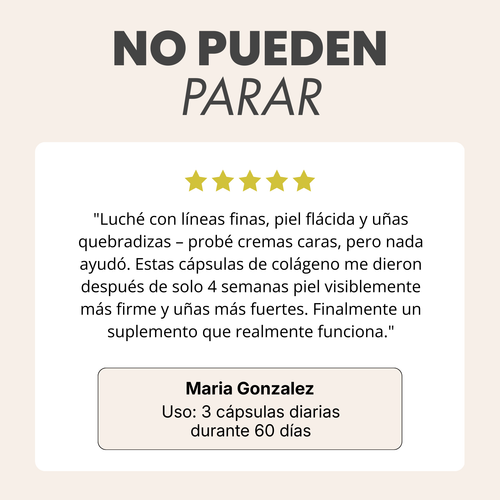 Multi Collagen Complex – 5 Tipos de Colágeno para Piel Joven, Cabello y Articulaciones