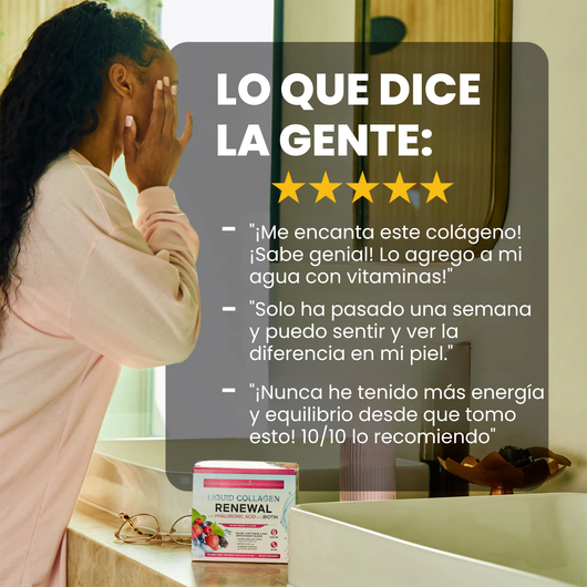 Colágeno Líquido Hidrolizado con Biotina
