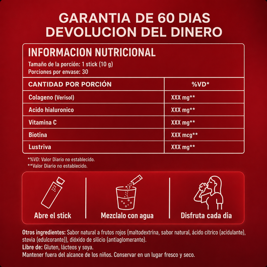 Bellavie Skin + Beauty — Colágeno + Ácido Hialurónico